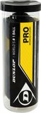 Dunlop Pro Squash Balls - Double Dot - Set of 3