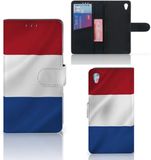 Sony Xperia Z3 Étui à rabat Drapeau néerlandais