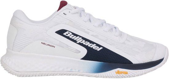 Bullpadel Neuron Vibram 25I White/Red Heren Padel Schoenen Maat 44