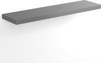 Casaria Wandplank Zwevend - 90 cm 15kg Belastbaar - Mat Grijs