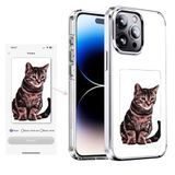KSOPUERT Smart Ink Screen Telefoon Case Classic Wit geschikt voor iPhone 13 iPhone 14 Bescherming 3.5 Inch Inkt Display Afbeelding in Inkt Telefoon Case