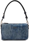 GUESS Kassie Mini Convertible Shoulder Bag Denim blauw