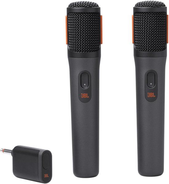 JBL PartyBox Wireless Mic Zwart Microphone set
