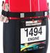 Semsen ceinture de numéro pour triathlon avec 6 anneaux - Ceinture de course pour marathon et cyclisme