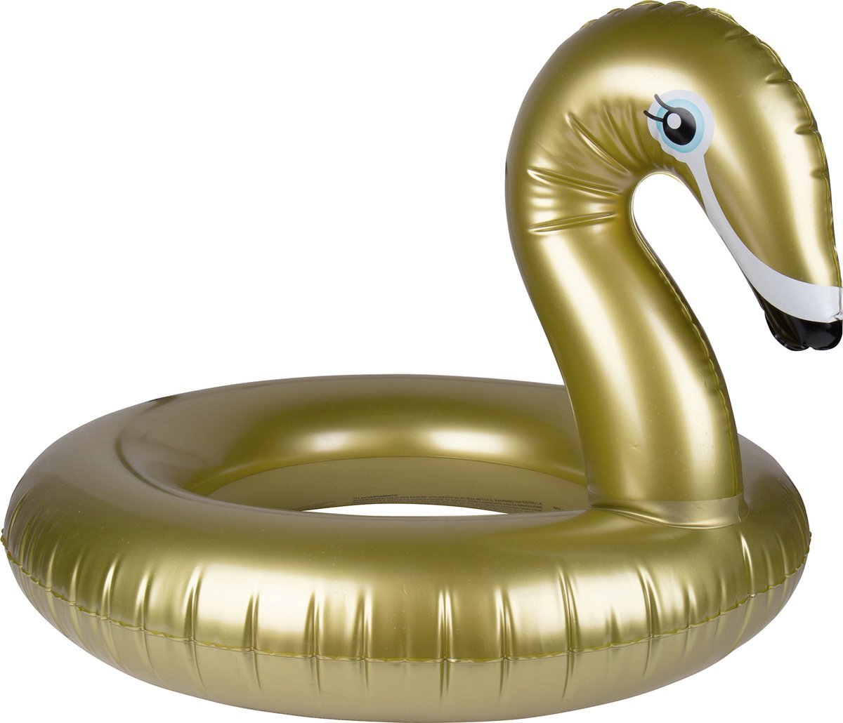 Swim Essentials Gold Swan Swimring 95 cm