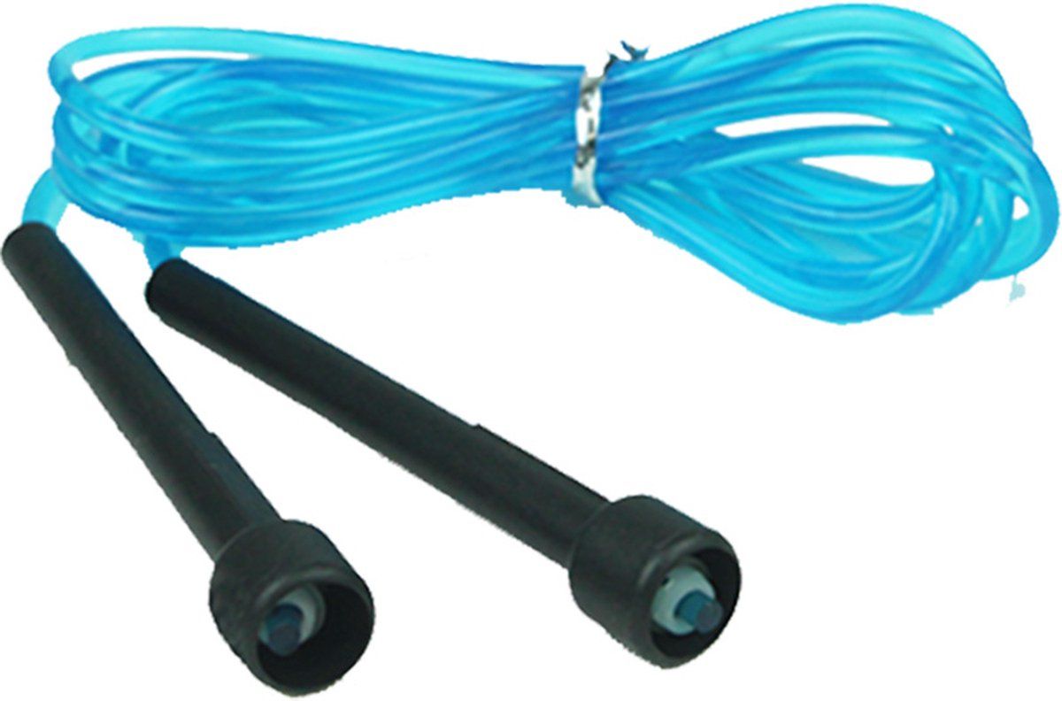 DW4Trading Springtouw - Fitness, Boksen - 2,8 Meter - Blauw