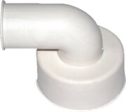 De Beer Haakse Closetsok 28x32mm Type 90 Watt Wit