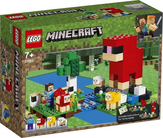 LEGO Minecraft - De schapenboerderij - 5702016370911