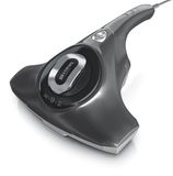 Brandson Aspirateur à mites, 300 W, avec lumière UV-C et tête vibrante, aspirateur à main pour matelas, tissus d'ameublement et textiles, filtre micro HEPA, puissance d'aspiration de 10 kPa, câble de 4,7 mètres, couleur grise