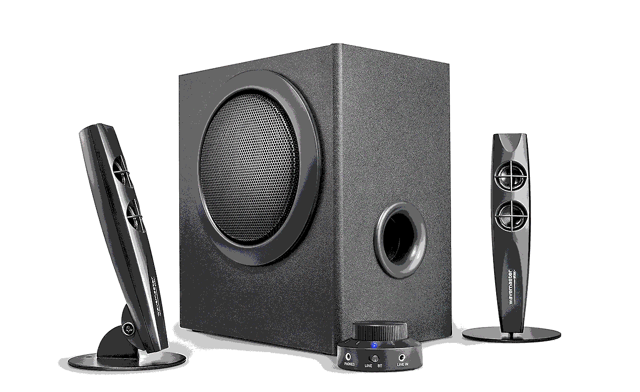 Wavemaster Stax BT - 2.1 Surround Set - Zwart