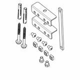 Vogels PFA 9126 PFB 34XX Bevestigingsset - Zwart