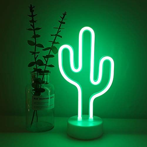 NIWWIN Neon LED-verlichting, slaapkamerdecoratielampen, bedlampjes en bedlampjes op batterijen. Gebruikt om kinderkamer-, vakantie- en verjaardagscadeaus te versieren