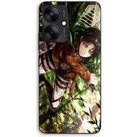 Maniacase Hoesje voor Xiaomi Redmi 13C 5G Attack on Titan Levi Ackerman