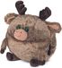 4KidsOnly Noxxiez Cozy Handwarmer/knuffel Rendier Junior 35 Cm Bruin