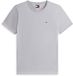 Tommy Hilfiger Tommy Jeans T-shirt Heren Katoen Korte Mouw XXL Grijs