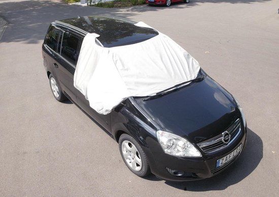 Unitec Autoruit beschermhoes XXL - wit