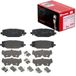 Brembo A.B.S. All Brake Systems Remblokken – Set 4-delig – Incl. Slijtage-indicator – ECE-R90