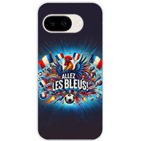 Google Pixel 9a Siliconen hoesje - design allez les bleus