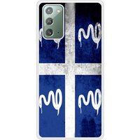 Samsung Galaxy Note Drapeau martinique Verstevigd hoesje met sublimatie bedrukking