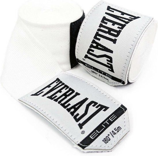 Everlast Elite Handwraps - White - 457cm
