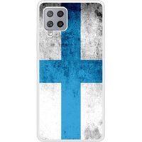 Samsung Galaxy A42 Drapeau marseille Verstevigd hoesje met sublimatie bedrukking