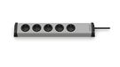 EHMANN 0200x00052303 stekkerdoos universeel 5-voudig, 3 m voedingskabel