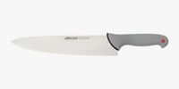 Arcos Chefmes met nitrum roestvrijstalen lemmet 300 mm - professioneel multifunctioneel keukenmes met ergonomische handgreep van polyoxymethyleen (POM) - zwart, serie Color Prof