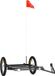 vidaXL Fietstrailer - 126x63x34 cm - IJzer - Zwart