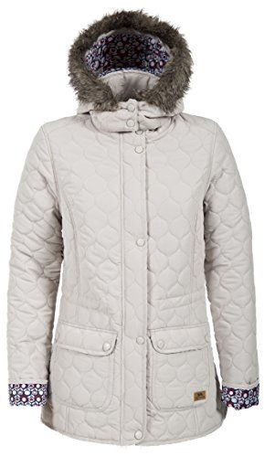 Trespass Jenna, warme waterdichte jas met afneembare capuchon voor dames