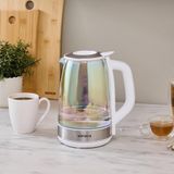 Karaca Shinyglass waterkoker opaal