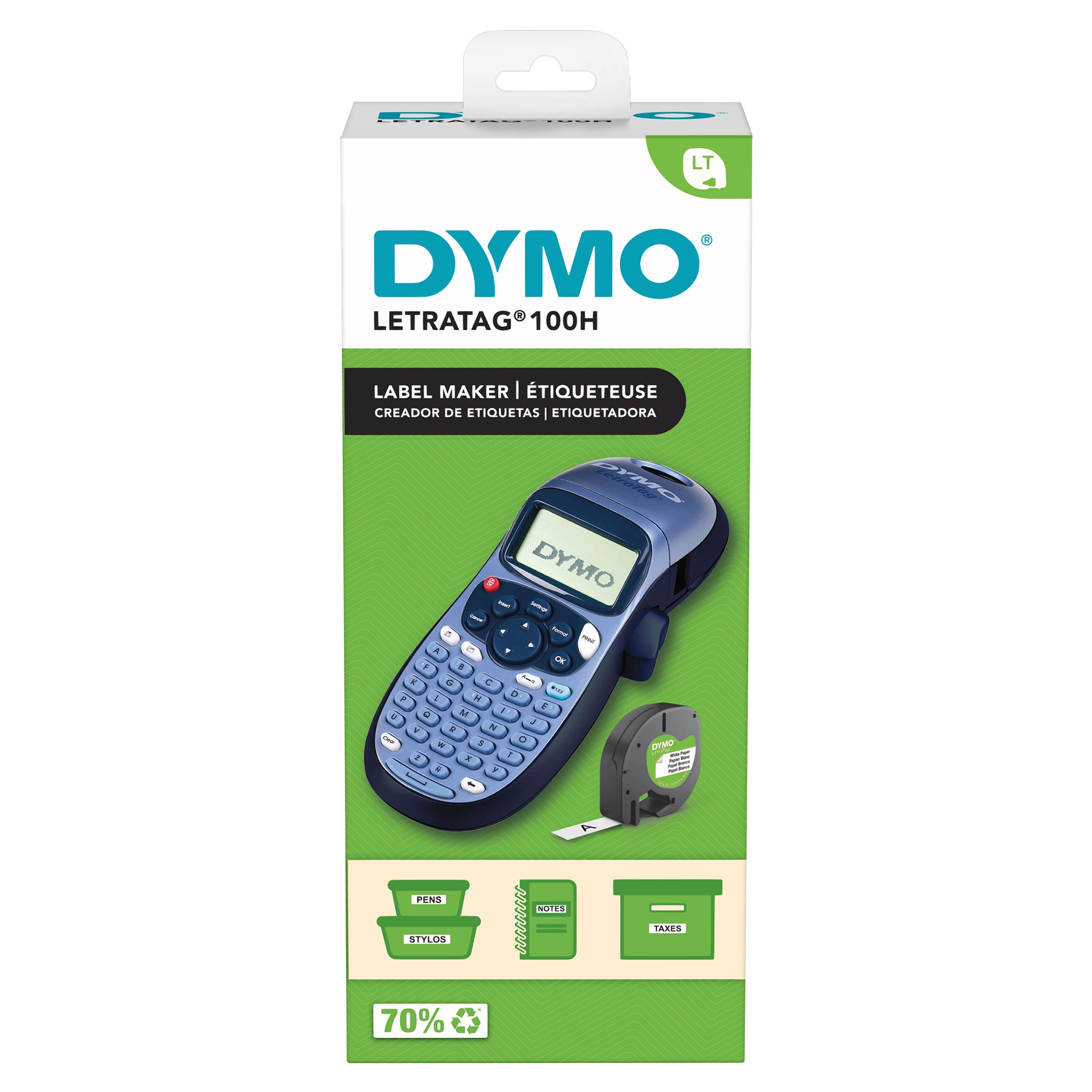 DYMO LetraTag LT-100H Labelprinter - Blauw