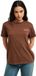 Roxy Ocean Regular T-shirt Bruin M Vrouw