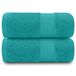 GC GAVENO CAVAILIA Zachte badhanddoekenset | 2-delige badhanddoek van Egyptisch katoen | 700 g/m² hotelcollectie | waterabsorberende handdoekensets | blauwgroen | 70 x 125 cm