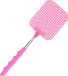 Merkloos Uitschuifbare Vliegenmepper - Fuchsia - van 34 naar 76 cm - metaal/kunststof