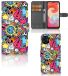 B2Ctelecom Samsung Galaxy A04e Book Case met Pasjes - Punk Rock