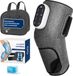 SereneLife Massage Apparaat - Air Compression Knee Massager - Kniebrace - Voor pijnverlichting en therapie - 4 vibratiemodi en 2 verwarmingsstanden - 4 airbags, slimme LED-controller