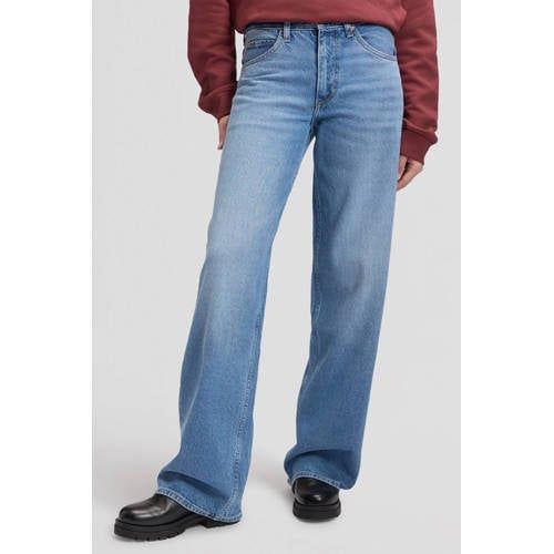 Lee wide leg jeans - mediumblauw
