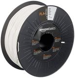 Amazon Basics 3D-printerfilament, PLA, 1,75 mm, wit, 1 kg per spoel, 3 spoelen