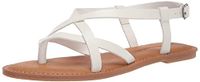 Amazon Essentials Casual damessandaal, wit, 35 EU