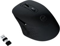 Mobility Lab Omega Draadloze Muis - Bluetooth en 2.4GHz Ontvanger - Zwart - Stille Klikken - Verstelbare Precisie