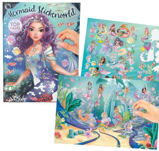 Depesche TOPModel metallic Stickerworld - MERMAID