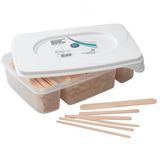 Sibel Hars spatels hout box 3 maten - Bruin / Hout - Beukenhout - Splintervrij