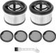 BeltAvenue Holding B.V. 2 filtres HEPA + 4 préfiltres + 1 brosse avant Convient pour aspirateurs Xiaomi G10 Plus/G10/G9 Plus/G9 & Dreame Z10 Station/T10/T20/T30/R10/R10 Pro/R20/R20 Pro