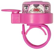 Crazy Safety Bicycle Bell for Kids | Pink Leopard