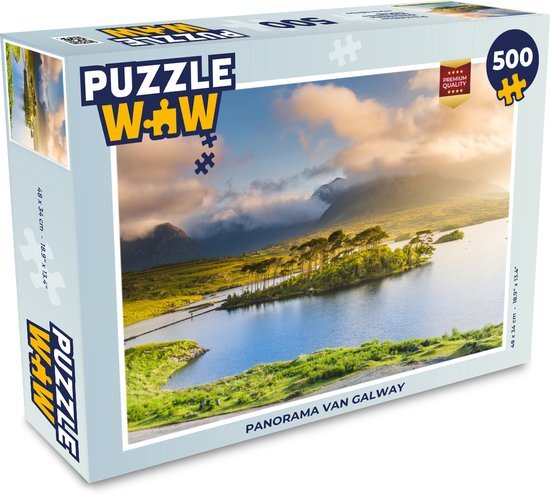 MuchoWow Puzzel Panorama van Galway - Legpuzzel - Puzzel 500 stukjes