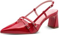 Tamaris Dames Slingpumps 1-29660-45 Rood Maat 38 EU