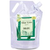 100% HUISKOSMETICA 100% Natuurlijke BIO Pure Aloe Vera Vloeibaar: Hydraterend, Kalmerend en Herstellend, Toner, After-Sun, Epilatie en Scheerproducten, Anti-Aging Serum - 5000 ml