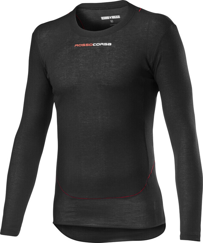 Castelli Prosecco Tech Longsleeve Baselayer Heren, black