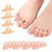 Hammertoe Corrector Gel Toe Straighteners - 8 Stuks Zacht Ondersteunend