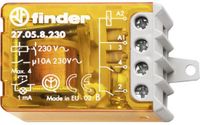 Finder 27.05.8.230.0000 Stroomstootschakelaar Inbouw 2x NO 230 V/AC 10 A 2300 VA 1 stuk(s)